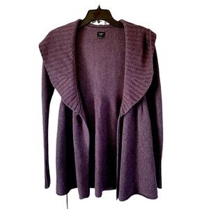 Anthropologie Talula Womens Cashmere Angora Shawl Collar Cardigan Sweater Size X